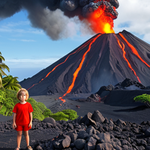 Home 19 **Volcano Island Adventure:** A child on a volcanic island uses science to prevent a volcanic eruption.